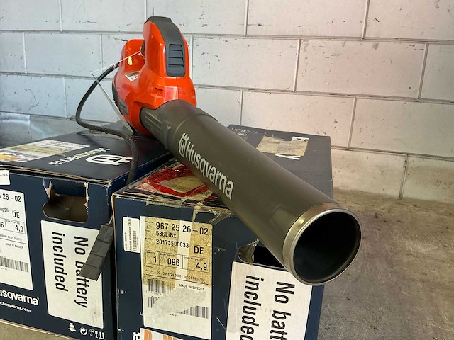 Husqvarna 536libx bladblazer (3x) - afbeelding 5 van  9