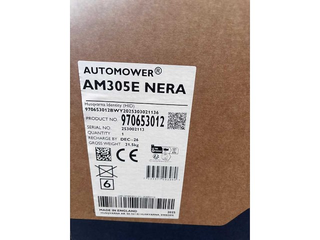 Husqvarna am305e nera robotmaaier - afbeelding 4 van  4