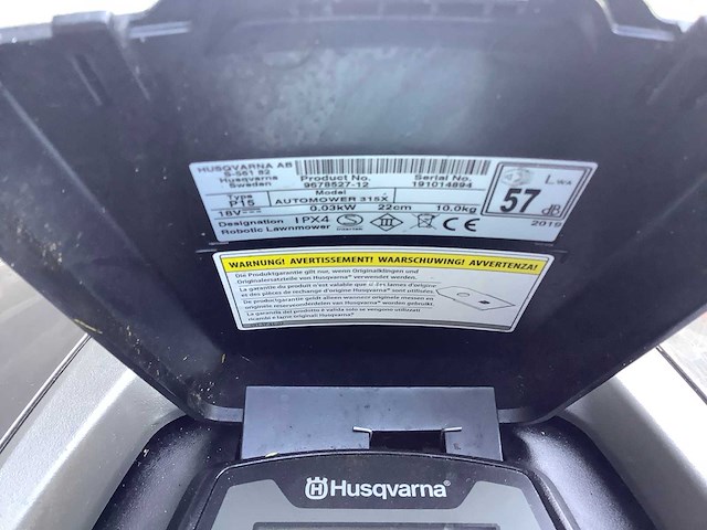 Husqvarna automower 315x robotmaaier - afbeelding 1 van  1