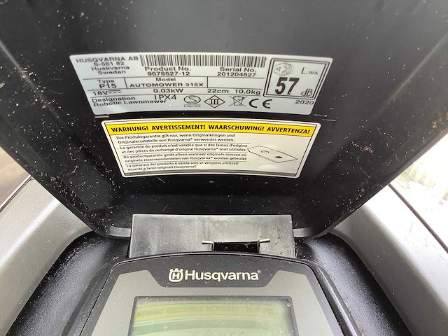 Husqvarna automower 315x robotmaaier - afbeelding 6 van  6
