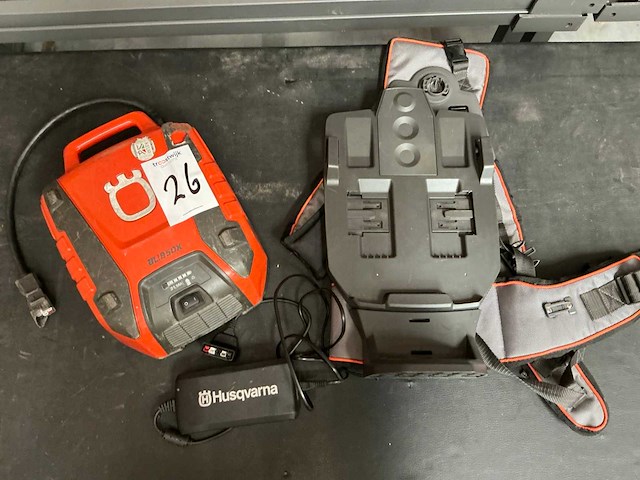 Husqvarna bli950x li-ion rugzakaccu - afbeelding 1 van  5