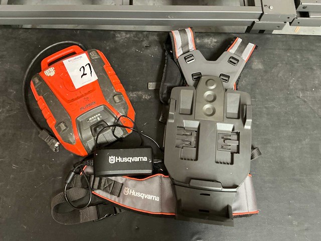 Husqvarna bli950x li-ion rugzakaccu - afbeelding 1 van  4
