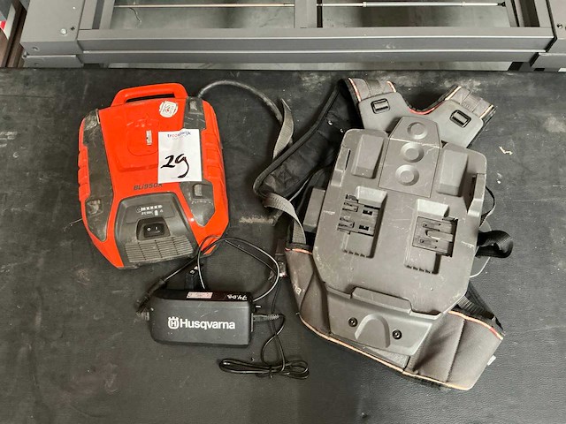 Husqvarna bli950x li-ion rugzakaccu - afbeelding 1 van  6