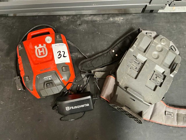 Husqvarna bli950x li-ion rugzakaccu - afbeelding 1 van  5