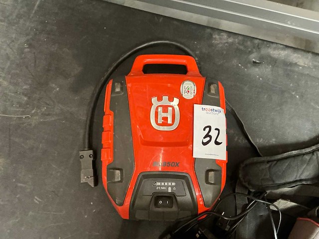 Husqvarna bli950x li-ion rugzakaccu - afbeelding 4 van  5