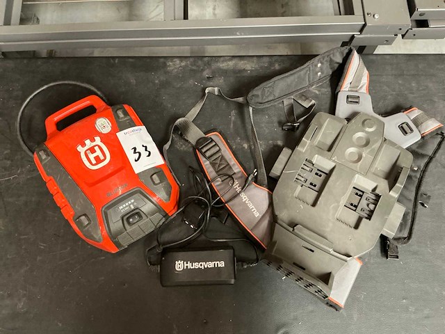 Husqvarna bli950x li-ion rugzakaccu - afbeelding 1 van  5