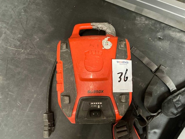 Husqvarna bli950x li-ion rugzakaccu - afbeelding 3 van  6