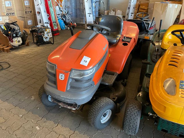 Husqvarna cth150 twin zitmaaier - afbeelding 1 van  7