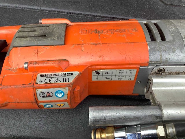 Husqvarna dm 220 diamant betonboormachine - afbeelding 5 van  5