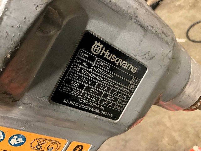 Husqvarna dm370 kernboormachine - afbeelding 5 van  6