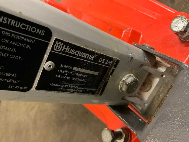 Husqvarna dm370 kernboormachine - afbeelding 6 van  6