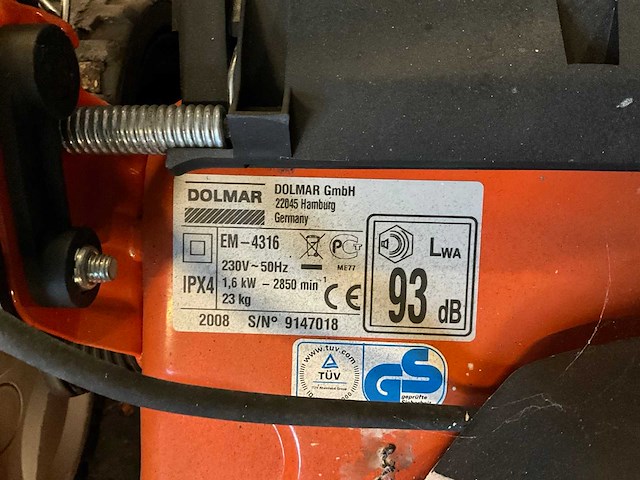 Husqvarna & dolmar grasmaaier - afbeelding 8 van  8