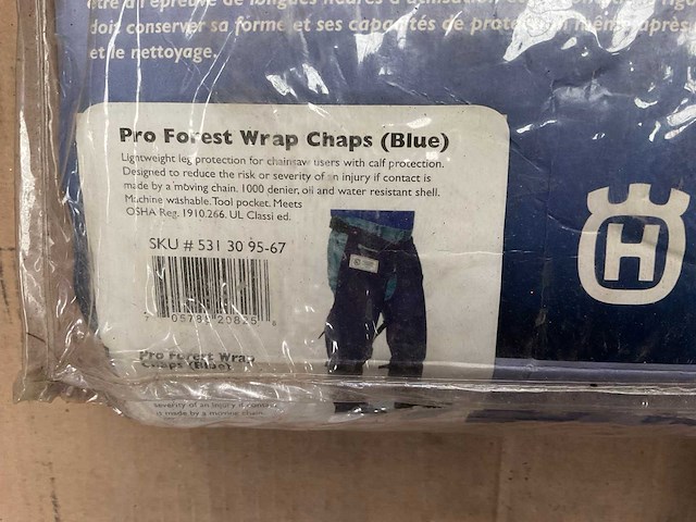 Husqvarna forest wrap chaps - afbeelding 2 van  3