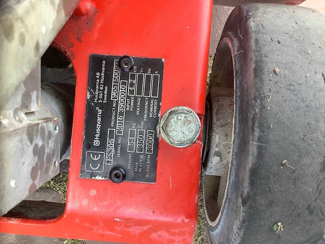 Husqvarna fs305 betonzaag - afbeelding 6 van  6