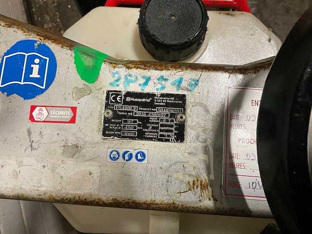 Husqvarna fs400lv betonzaag - afbeelding 7 van  7