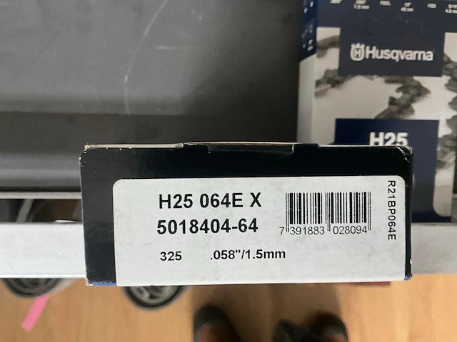 Husqvarna h25 zaag ketting - afbeelding 3 van  3