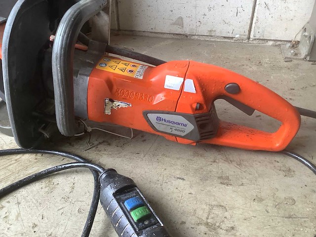 Husqvarna k4000 betonzaag - afbeelding 3 van  4