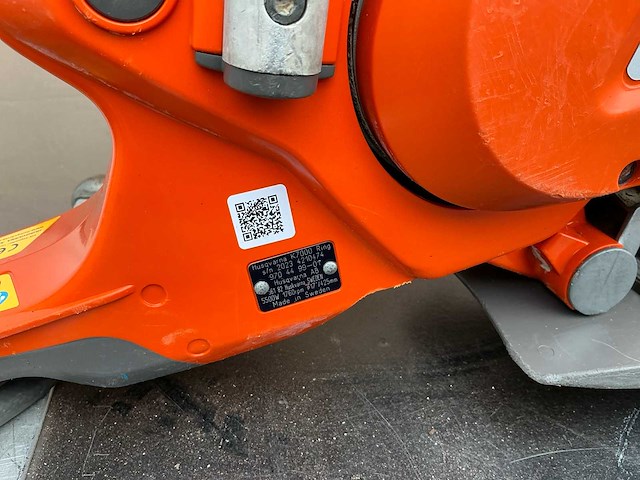 Husqvarna k7000 + k7000 ring steenzaagmachine (2x) - afbeelding 27 van  29