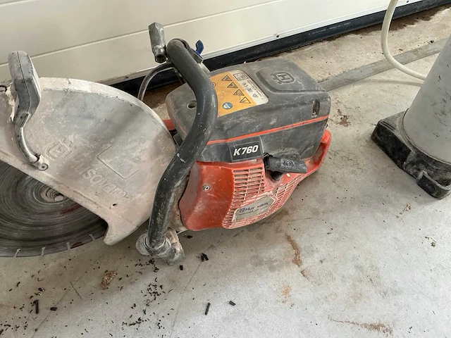 Husqvarna k760 bandenzaagmachine - afbeelding 2 van  4