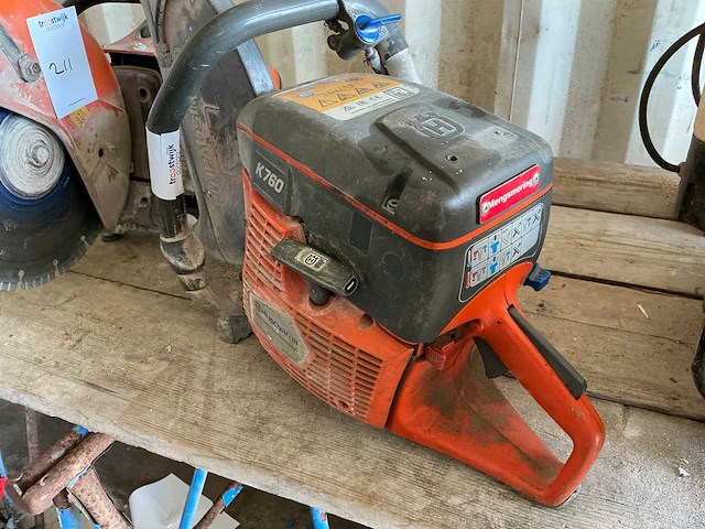 Husqvarna k760 stenenzaag - afbeelding 3 van  3