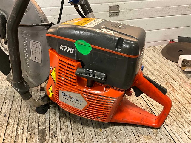Husqvarna k770 betonzaag - afbeelding 6 van  7