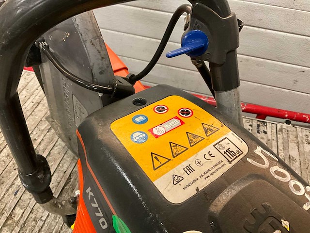 Husqvarna k770 betonzaag - afbeelding 6 van  6