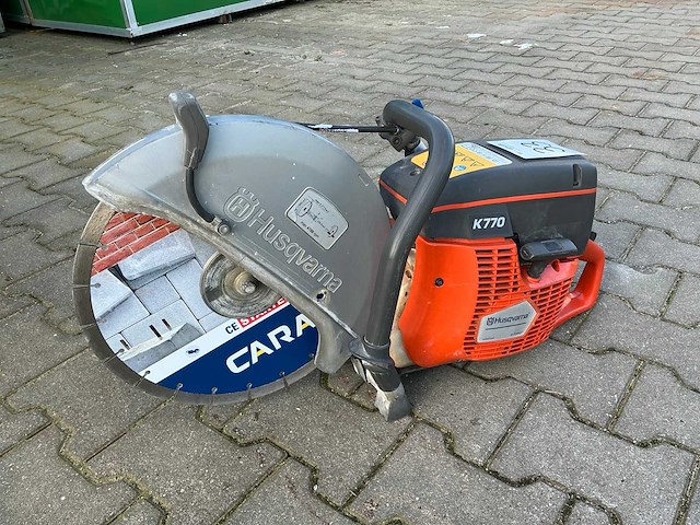 Husqvarna k770 doorslijper / bandenzaag - afbeelding 4 van  7
