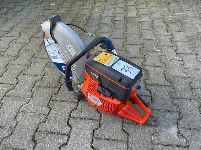 Husqvarna k770 doorslijper / bandenzaag - afbeelding 6 van  7