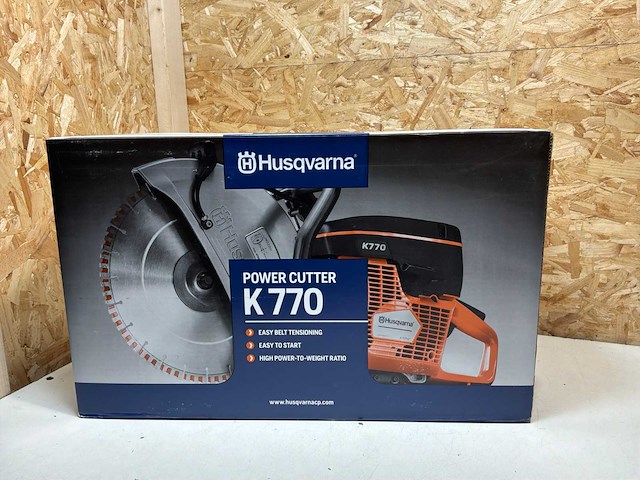 Husqvarna k770 motordoorslijper 300mm - afbeelding 5 van  8