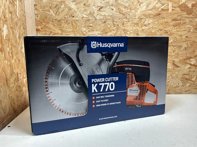 Husqvarna k770 motordoorslijper 300mm - afbeelding 6 van  8
