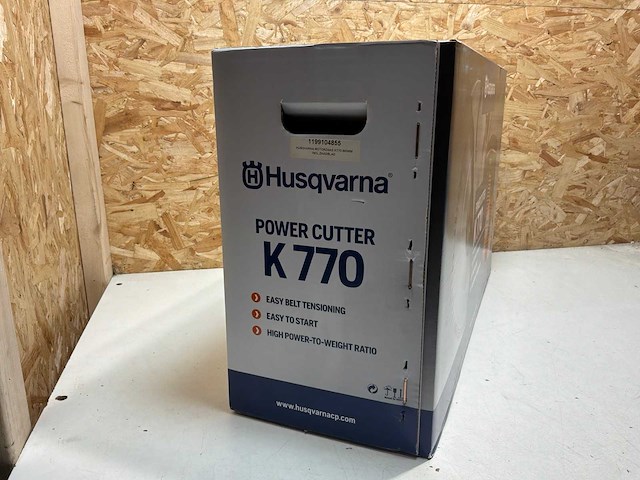 Husqvarna k770 motordoorslijper 300mm - afbeelding 7 van  8