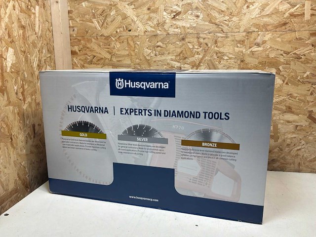 Husqvarna k770 motordoorslijper 300mm - afbeelding 8 van  8