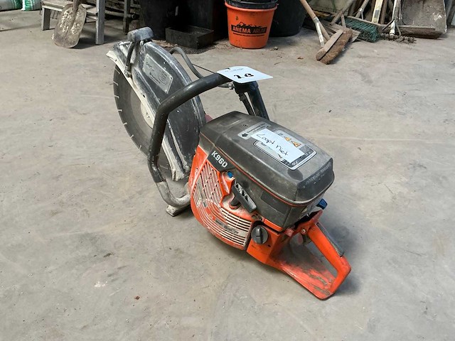 Husqvarna k960 doorslijpmachine - afbeelding 4 van  8