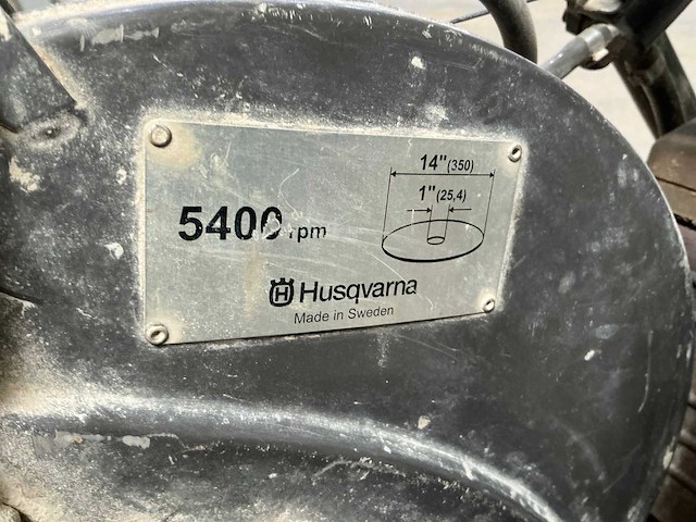 Husqvarna k960 doorslijpmachine - afbeelding 8 van  8