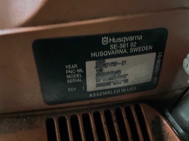 Husqvarna kettingzaag - afbeelding 3 van  4