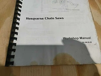 Husqvarna kettingzagen werkplaats handboek