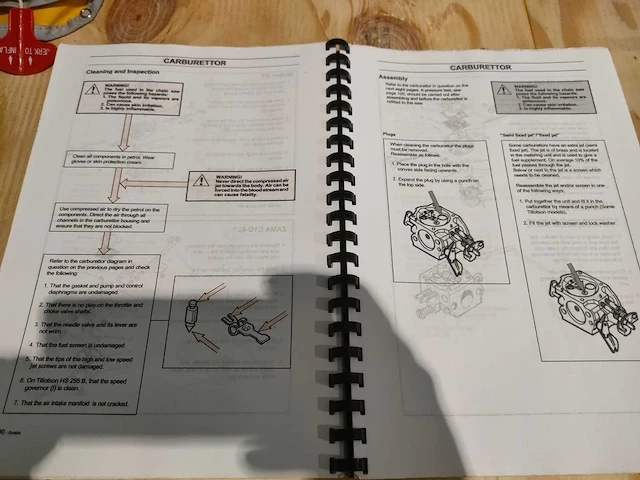 Husqvarna kettingzagen werkplaats handboek - afbeelding 4 van  6