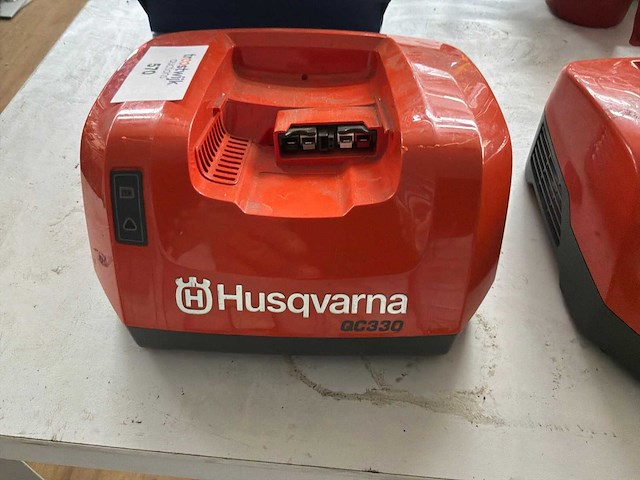 Husqvarna qc500 / qc330 acculader (3x) - afbeelding 3 van  7