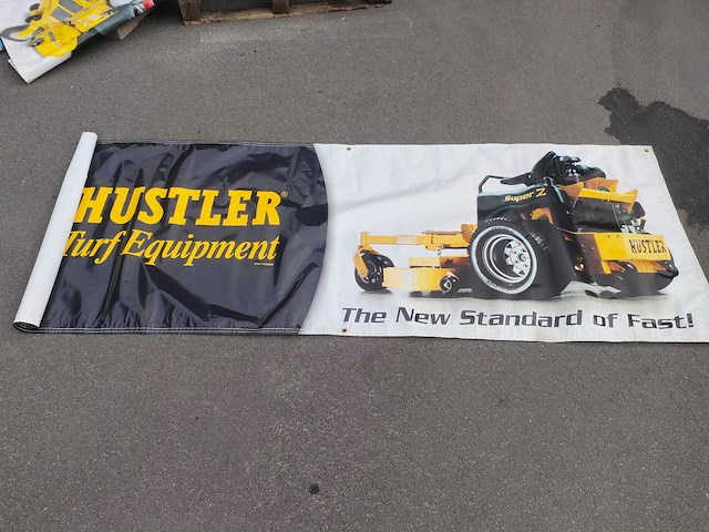 Hustler reclame banner (2x) - afbeelding 2 van  2