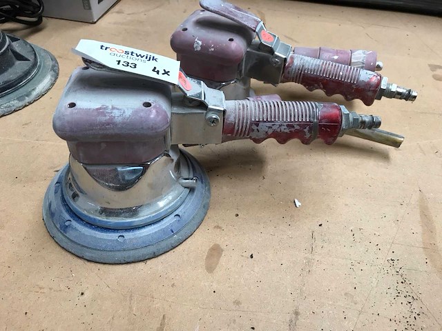 Hutchins manufacring pneumatische handschuurmachine (4x) - afbeelding 4 van  6