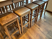 Hutten - barkruk (10x) - afbeelding 6 van  6