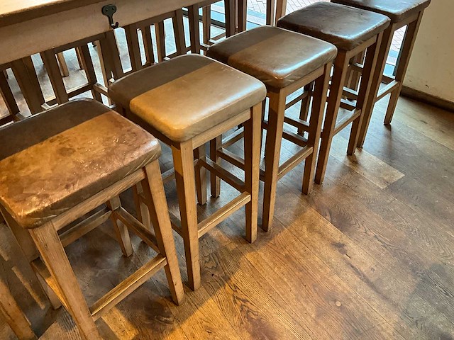 Hutten - barkruk (10x) - afbeelding 6 van  6