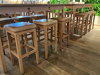 Hutten - barkruk (12x) - afbeelding 1 van  5