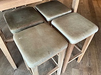 Hutten - barkruk (4x) - afbeelding 2 van  3