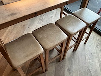 Hutten - barkruk (4x) - afbeelding 2 van  4