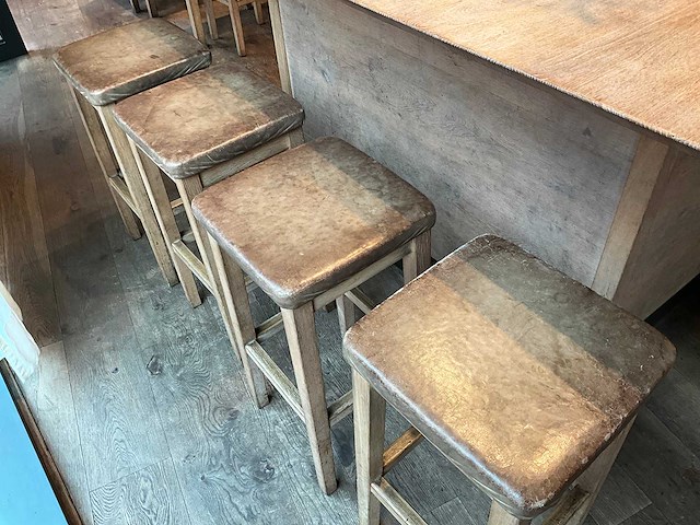 Hutten - barkruk (4x) - afbeelding 3 van  4