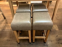 Hutten - barkruk (4x) - afbeelding 1 van  2