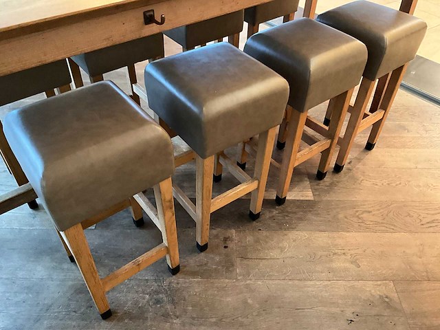 Hutten - barkruk (4x) - afbeelding 1 van  3