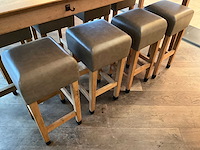 Hutten - barkruk (4x) - afbeelding 1 van  3