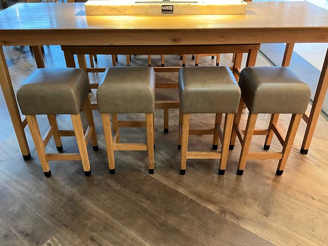 Hutten - barkruk (4x) - afbeelding 2 van  3